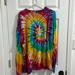 Tie Dye Long Sleeve Shirt